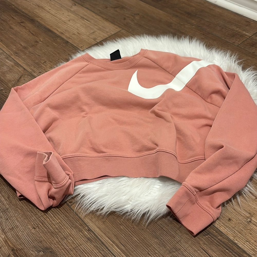 Nike cropped sweatshirt